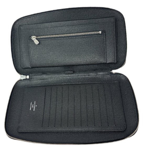 Louis Vuitton black leather Atol Organizer wallet - Picture 1 of 6